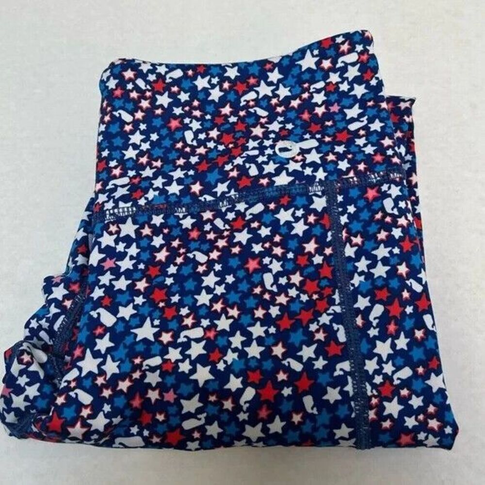 Vineyard Vines Performance Wear‎ Stars & Whales Compression Leggings size XS